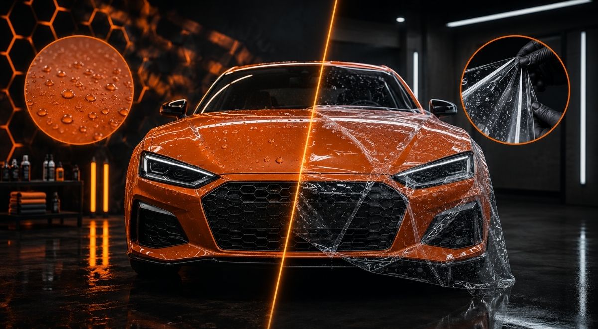 Ceramic Coating Versus Paint Protection Film
